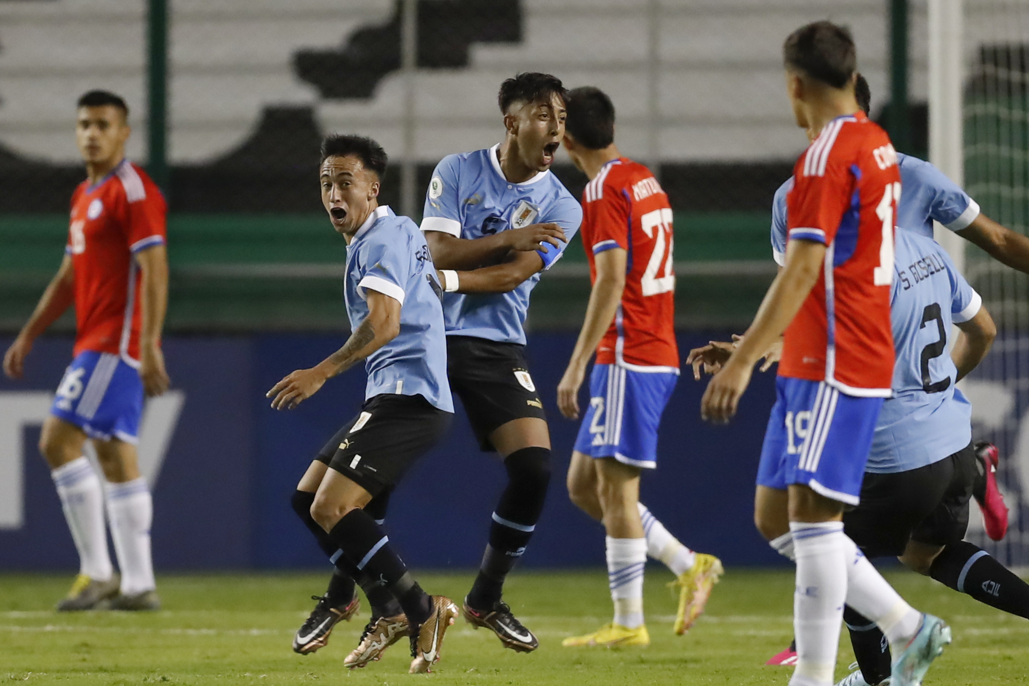 Uruguay 3-0 Chile en el debut en el CONMEBOL SUB20 - AUF