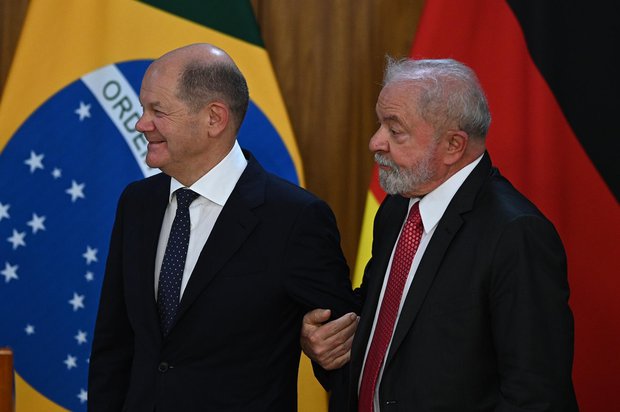 Canciller alemán a Lula: “Me alegro, querido, que estés de vuelta en el escenario mundial”