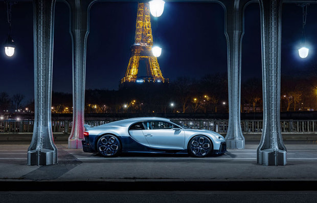 Un Bugatti en una ciclovía hace reaccionar al ayuntamiento de París