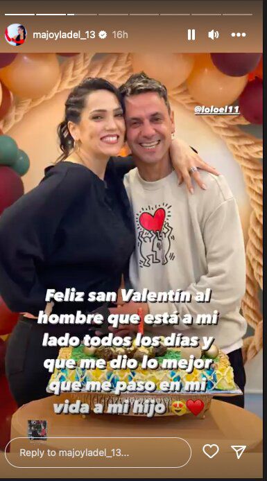 Foto: captura historias de Instagram @majoyladel_13