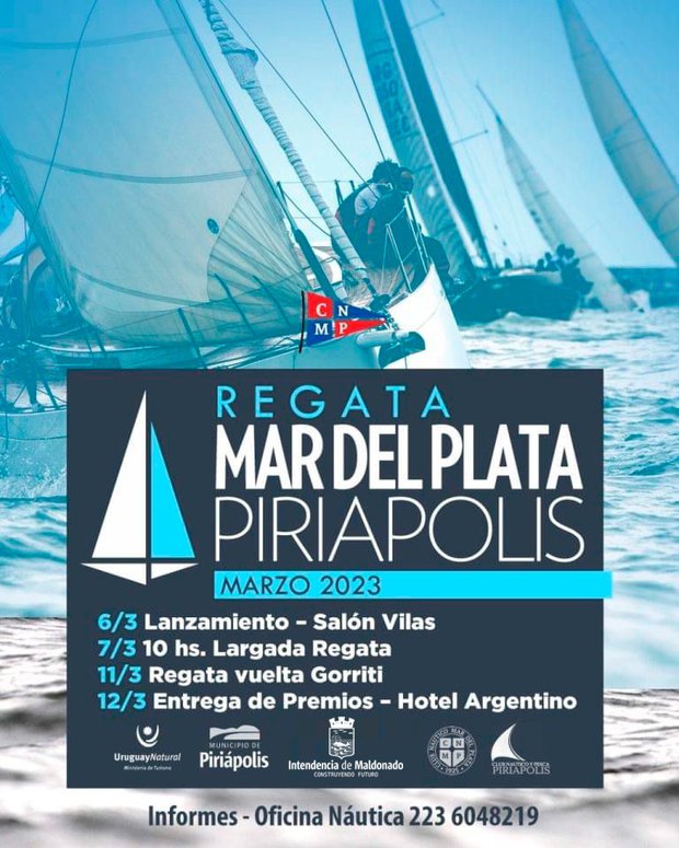 Clubes de Argentina y Uruguay se unen para celebrar la Regata Mar del Plata-Piriápolis