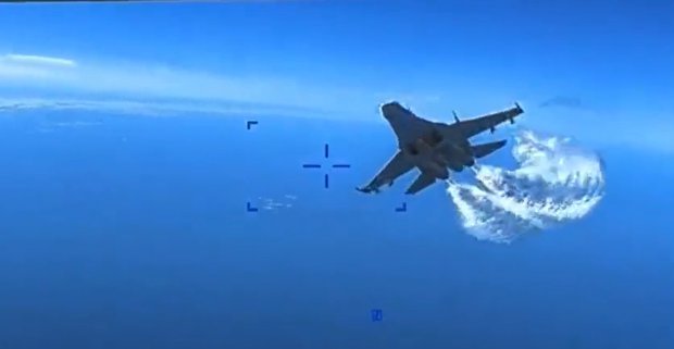 EE.UU. publica video de su dron interceptado por avión de combate ruso sobre el Mar Negro
