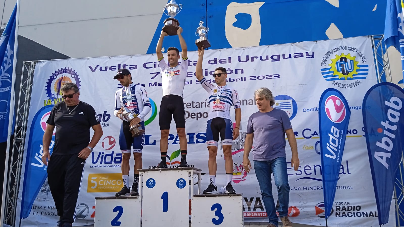 Vuelta Ciclista del Uruguay Igor Molina ganó en Rocha y no hubo