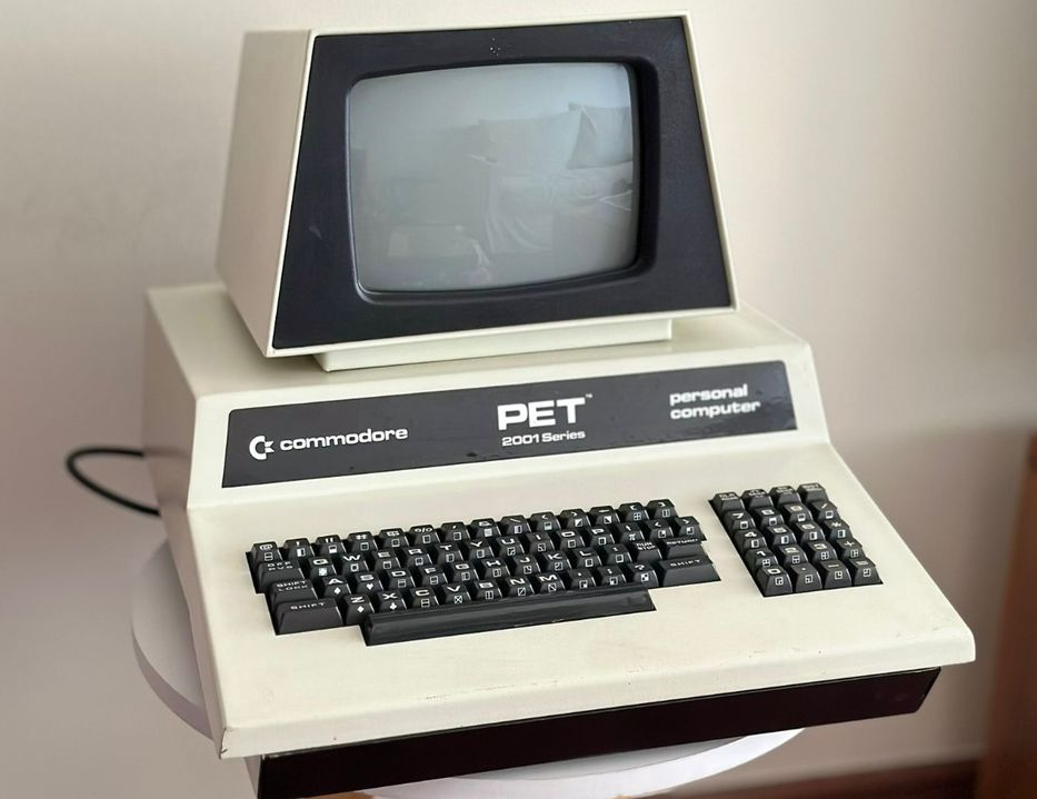 Computadora Commodore PET que se exhibirá en el evento