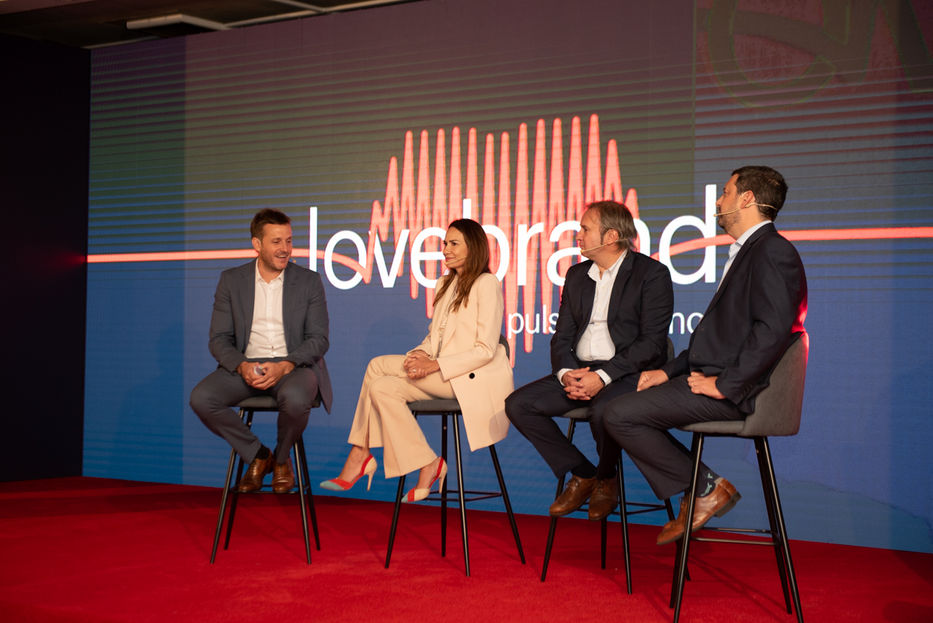 Juan Pablo Lara, Valeria Pardal, Tomás Gabino y Diego Wollheim. Foto: Javier Noceti.