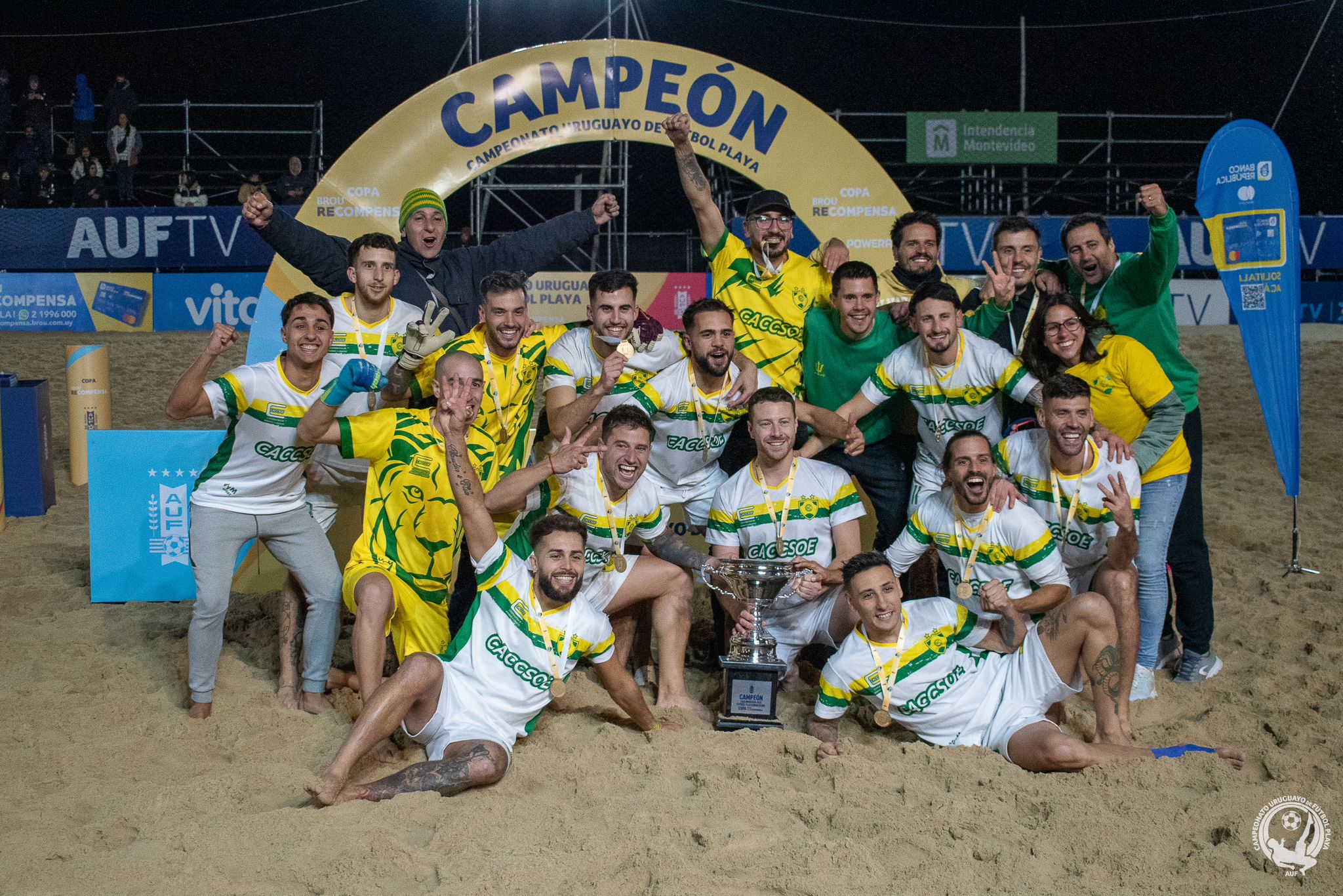 Peñarol Campeón de Fútbol Playa!