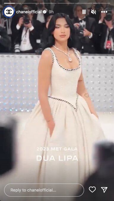 Historias de Instagram @chanelofficial