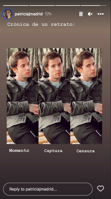 Foto: captura historias de Instagram @patriciajmadrid