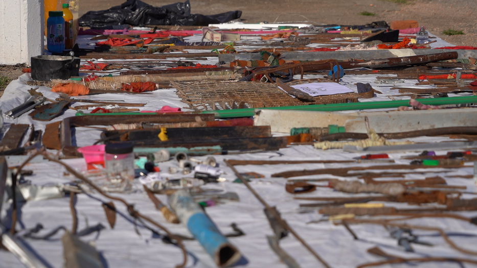 Requisa en el Penal de Libertad. Foto: Ministerio del Interior