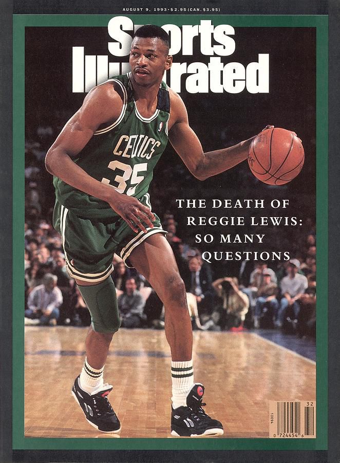 Reggie Lewis en la portada de la revista Sports Illustrated.