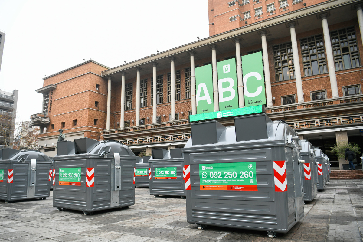 Cosse presentó nuevos contenedores de basura: estos son los principales ...
