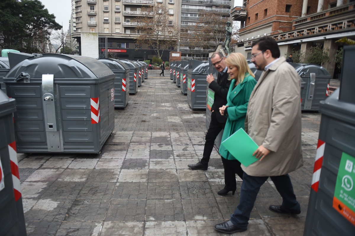 Cosse presentó nuevos contenedores de basura: estos son los principales ...