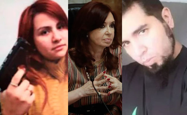La pareja que quiso matar a Cristina Fernández, condenada por tener el DNI de otra persona