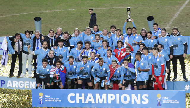 ¡Uruguayos campeones!