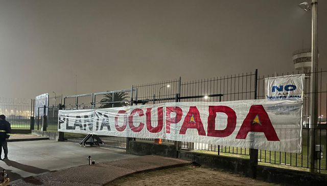 A marcha camión