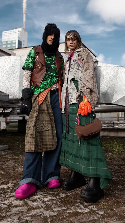 Uno de los looks que participa en el Desafío MOOS. Foto: cedida a Montevideo Portal.