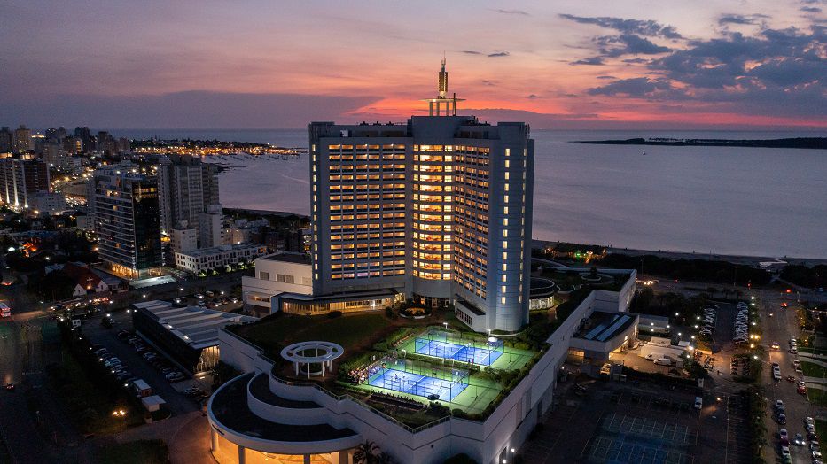 Atardecer en Enjoy Punta del Este. Foto: cedida a Montevideo Portal