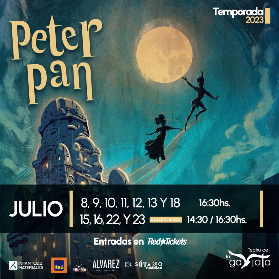Afiche Peter Pan. Foto: difusión
