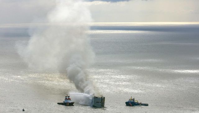 Fuego sobre el mar