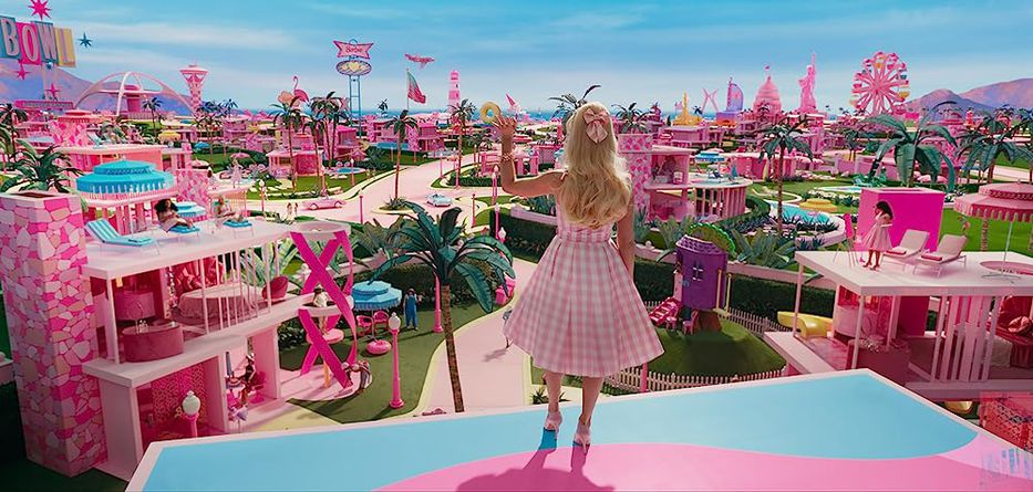 Barbie Land. Foto: Warner