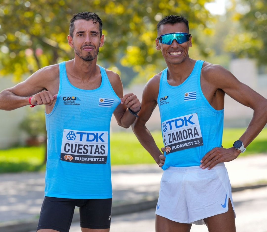 Atletismo Nicolás Cuestas Y Andrés Zamora Culminaron 44° Y 47° En La Maratón Del Mundial 0176