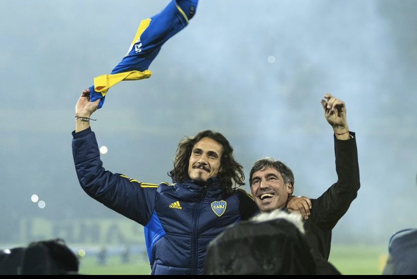 “Con las lesiones, la cabecita juega”: Manteca Martínez sobre Edinson Cavani en Boca