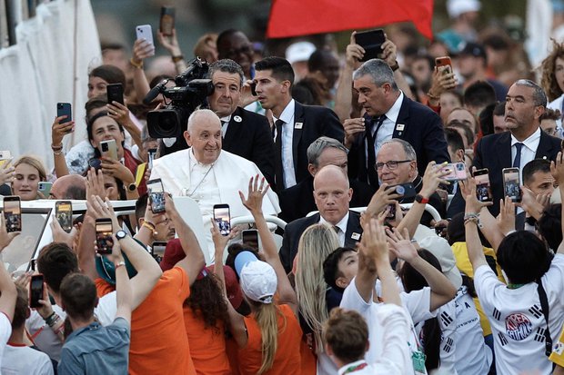 Millón y medio de personas recibió al papa en Lisboa por la Jornada Mundial de la Juventud