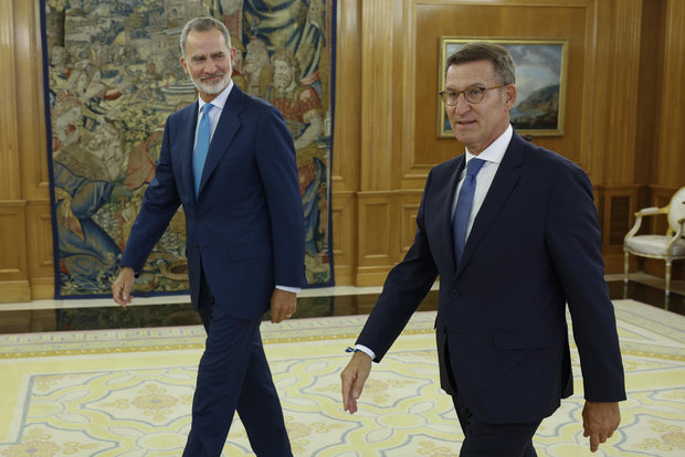 Felipe VI propone a Feijóo como candidato a ser investido jefe del Gobierno de España