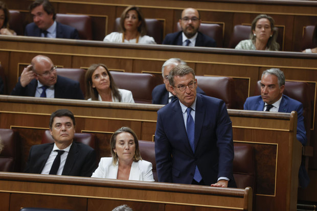 Congreso de España fija debate de investidura de Feijóo para el 26 y 27 de setiembre
