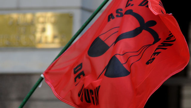 La barra de los juzgados