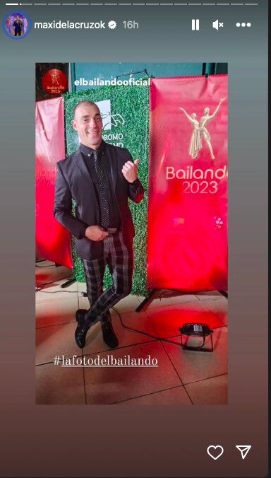 Foto: captura historias de Instagram / @maxidelacruzok