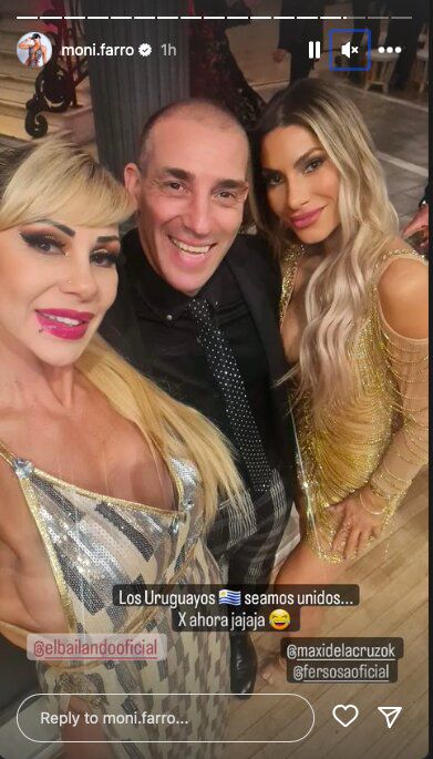 Foto: captura historias de Instagram / @moni.farro