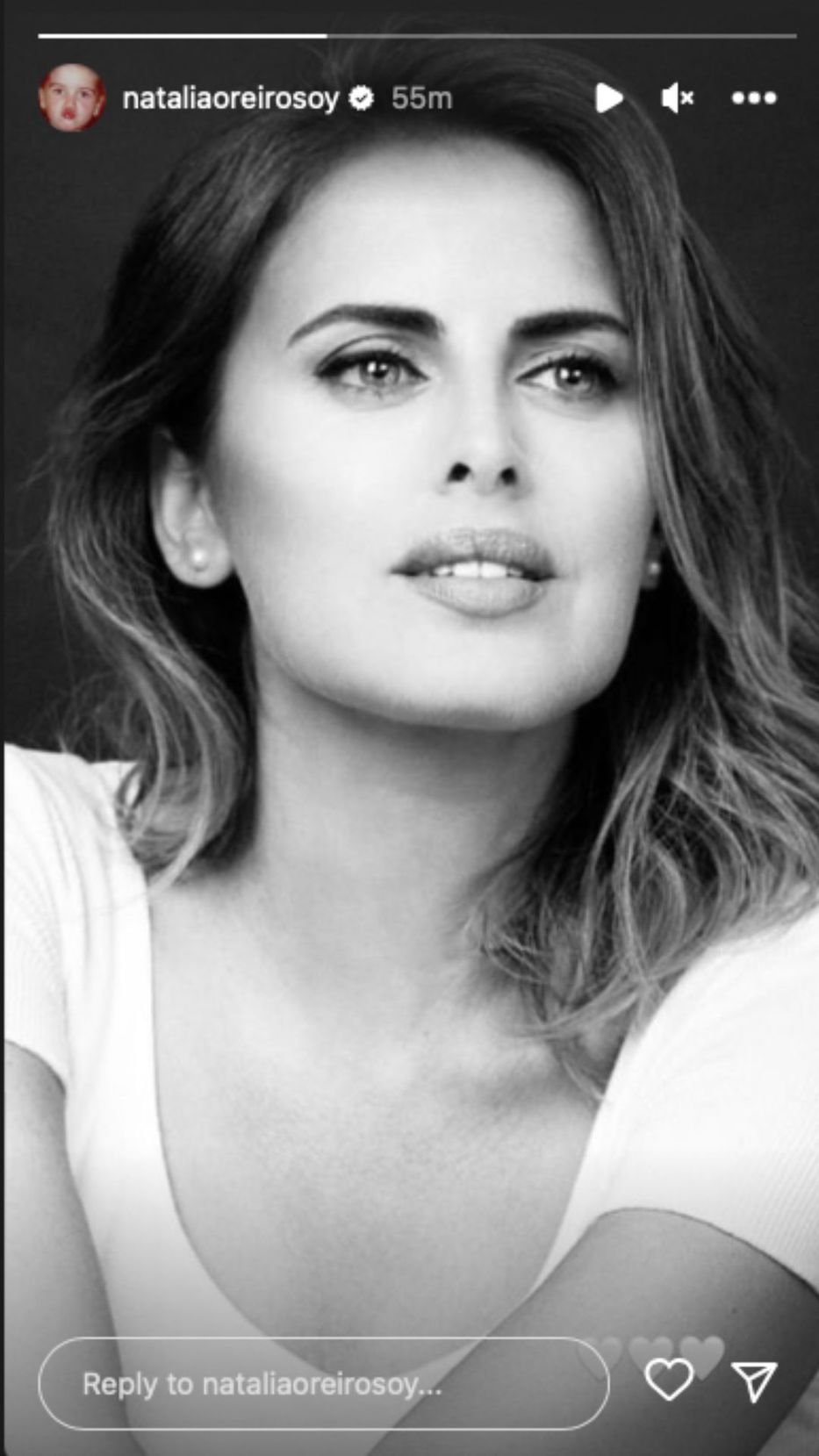 Foto: captura historias de Instagram / @nataliaoreirosoy