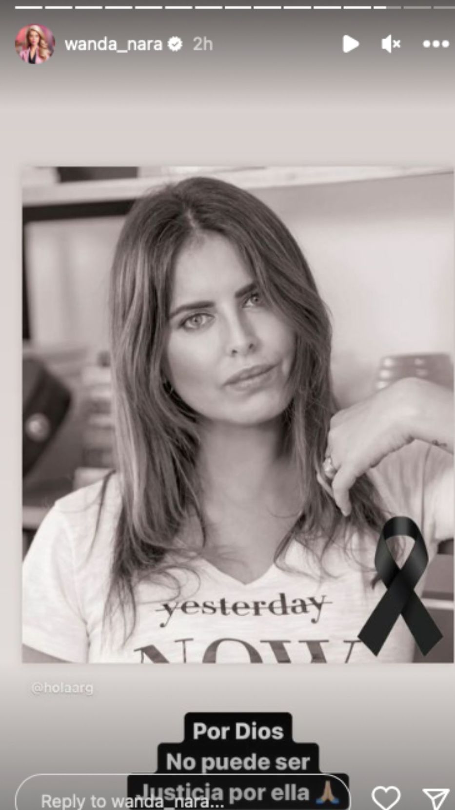 Foto: captura historias de Instagram / @wanda_nara