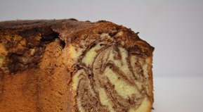 Torta marmolada sin gluten