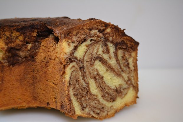 Torta marmolada sin gluten
