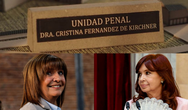 Bullrich y su “homenaje” a CFK con una cárcel: “Les gusta en una calle, no en un penal”