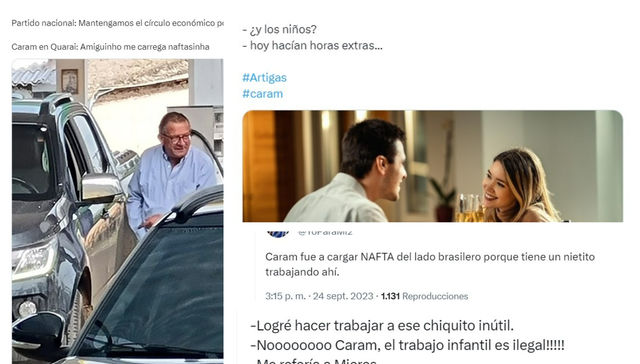 Cruzó la línea