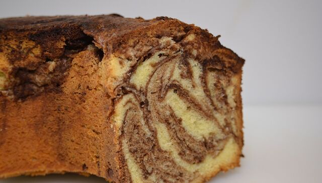 Torta marmolada sin gluten