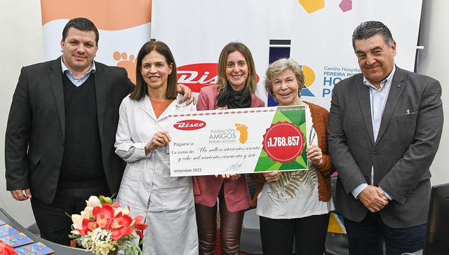 Campaña de Disco recaudó $1.768.657 para Hospital Pereira Rossell