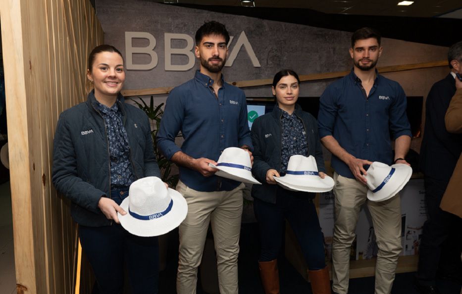 Stand de BBVA en la Expo Prado 2023. Foto: Javier Noceti