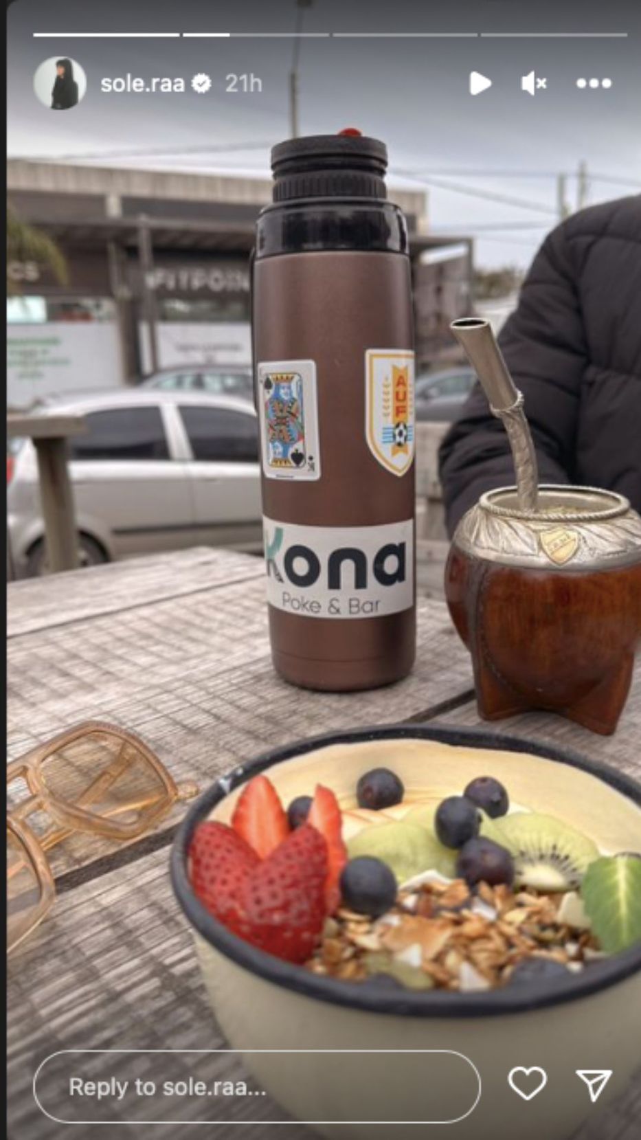 Foto: captura historia de Instagram / @sole.raa