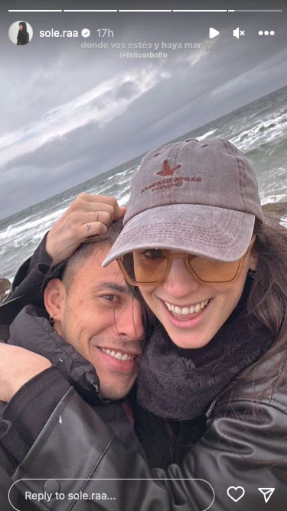 Foto: captura historia de Instagram / @sole.raa