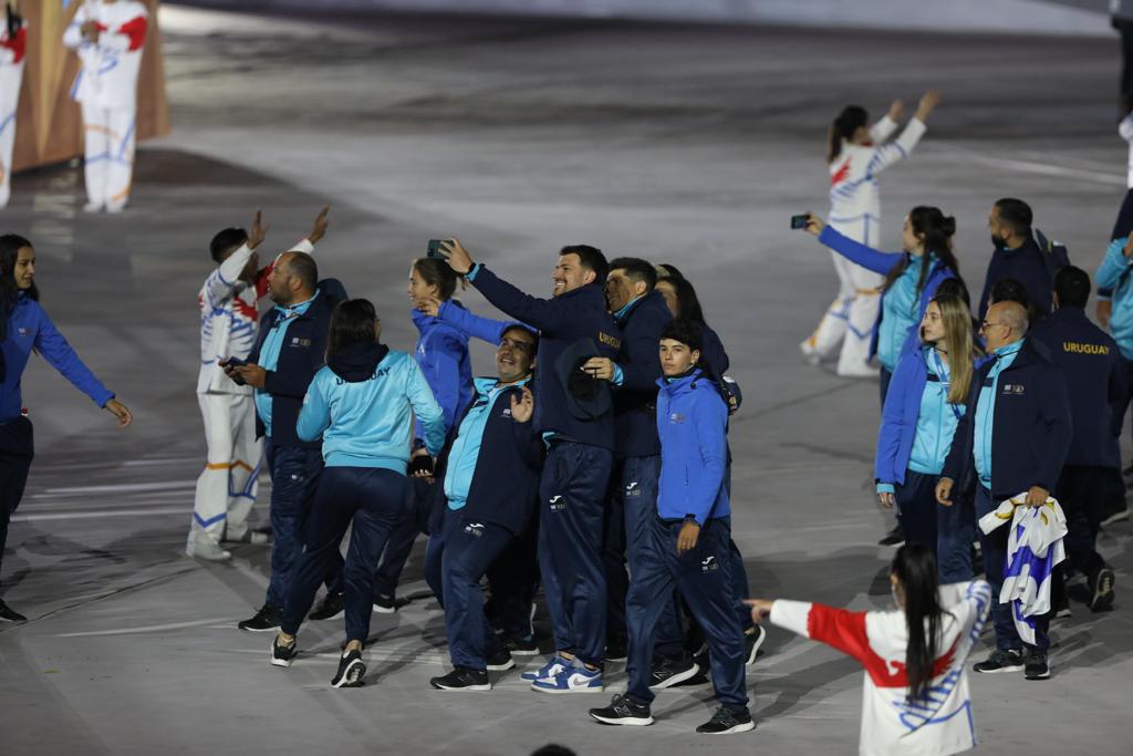 Juegos Panamericanos Uruguay desfiló en la ceremonia inaugural en