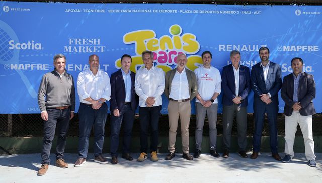Grupo Disco Uruguay apoyó nueva edición de Tenis para Todos: programa para niños del INAU