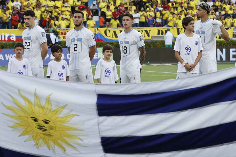 Los futbolistas de la Selección de Uruguay expresaron su total