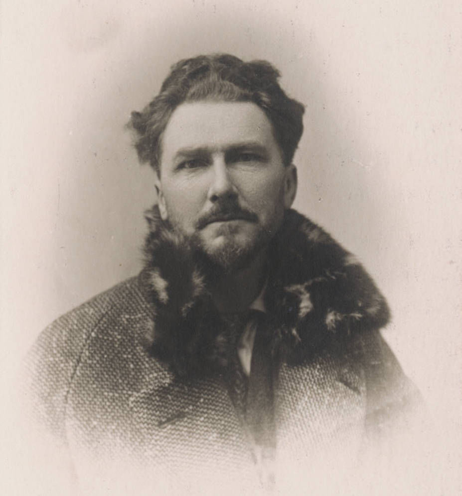 Imagen del pasaporte americano de Ezra Pound