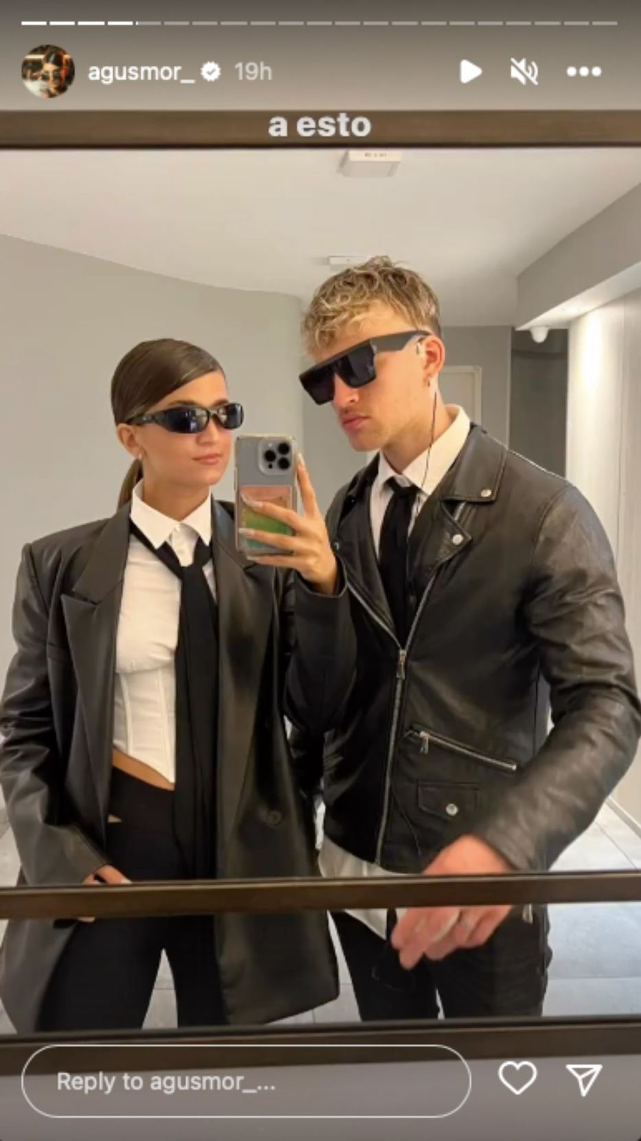 Foto: captura historias de Instagram / @agusmor_