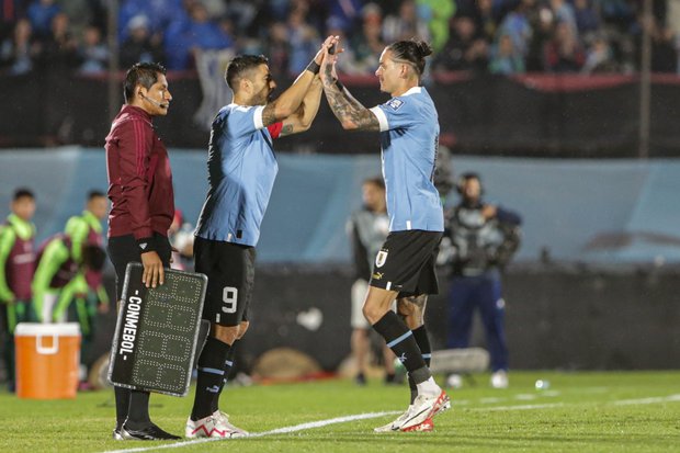 Darwin Núñez será el noveno jugador uruguayo que use la camiseta 9 en una Copa del Mundo