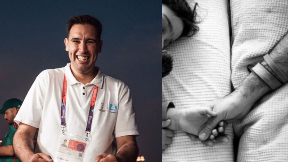 A un mes de su accidente, Daro Kneubuhler compartió la primera foto de la vuelta a su casa